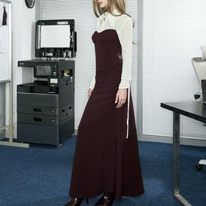 เสื้อถักยืดใสทรงอิสระสำหรับผู้หญิง ยี่ห้อ ODM - Product Image 3