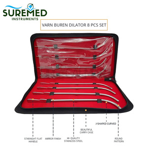 Juego de Dilatadores Uretrales Van Buren de 8 Piezas, Juego de Dilatadores Uretrales Van Buren de Acero Inoxidable, Instrumentos Quirúrgicos de Urología para Hospital - Product Image 3