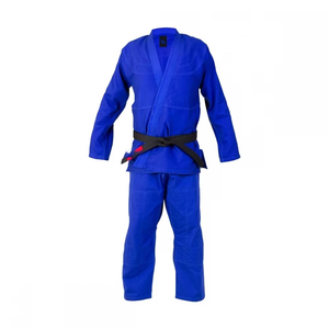 High Durability Bjj Gi Uniform Pearl Weave Cotton Jacket Reinforced Ripstop Trousers Breathable Martial <b>Arts</b> Clothing - Product Image 5