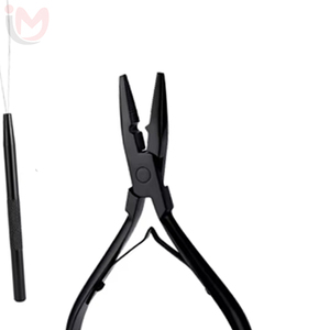 Extensiones de Cabello con Micro Anillas, Herramienta Profesional para Salón de Belleza, Anillas Nano de Acero Inoxidable, Fuerte Sujeción, Alicates para Uso Doméstico - Product Image 2