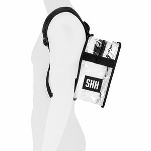 SHH Transparent Clear <b>Backpack</b> Waterproof PVC School Travel Stadium Approved Security <b>Lightweight</b> Casual Bag - Product Image 6