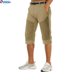 Pantalon Capri 3/4 pour Homme, Séchage Rapide, Mi-lourd, Décontracté, pour Randonnée en Plein Air, Short Cargo Tactique en Toile avec Taille Élastique - Product Image 6