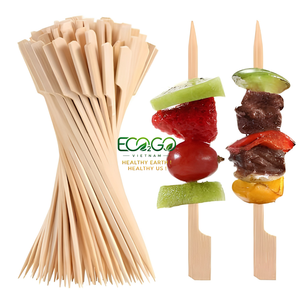 Premium Bamboo Food Skewers | Strong Smooth Sticks for Grilling, Cooking & Serving | Eco2go Vietnam - Product Image 4