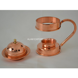 Newest Design Hand Made Iron Copper Incense <b>Burner</b> With Candle Holder Indian Aromatic Diffuser All Season Use Home <b>Fragrance</b> - Product Image 3