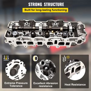 Set Completo Testata Cilindri Motore per Toyota 4Runner Celica Hilux Pickup Modelli 4JG2 & 2.4 SOHC 22R 22RE 22REC Anni 1985-1995 - Product Image 4
