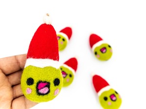 Adorno Colgante de Fieltro de Lana para Árbol de Navidad con Forma de Bruselas Sprout, Novedoso y Original, Decoración Ecológica, Set de Recuerdos para Fiestas al por Mayor - Product Image 2