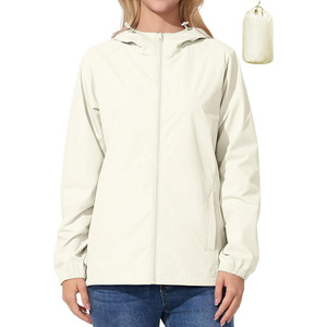 Impermeable, Chaqueta de Lluvia Ligera y Plegable |   Cortavientos para senderismo, ciclismo, correr, pesca, golf - Product Image 1
