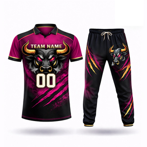 Light Weight Sports Wear for Adults Latest Design 100% Polyester Jersey and Pant Set Anti-Bacterial Winter Customizable - Product Image 2
