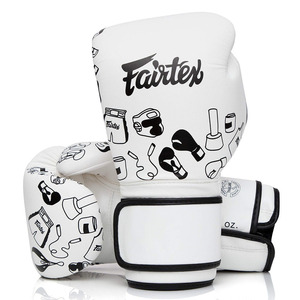 Guantes de Piel Auténtica de Primera Calidad, Modelo Fairtex, Personalizables, Profesionales, para Entrenamiento de MMA y Muay Thai, Último Modelo - Product Image 3