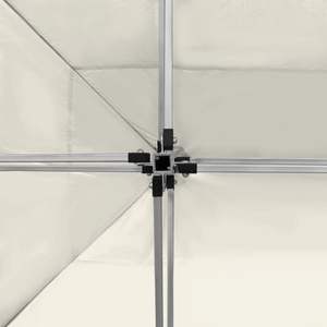 เต็นท์พับได้สำหรับงานแต่งงานและงานปาร์ตี้ ขนาด 14.8 x 9.8 ฟุต ทำจากอลูมิเนียมอัลลอยสีครีม - Product Image 6