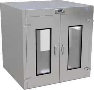 กล่องส่งวัสดุแบบคงที่ AirBio ขนาด 2x2 ฟุต พร้อมแสงยูวีและระบบกรอง HEPA สำหรับห้องคลีนรูม - Product Image 1