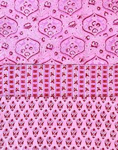 Tela de Algodón Hecha a Mano al por Mayor, Tela Estampada a Mano Sanganeri de Jaipur, Material en Bruto para Confección de Vestidos - Product Image 3