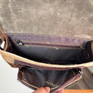 High Quality Custom Wholesale Women Large Square Real Cowhide <b>Handbags</b> Vintage Genuine Leather Crossbody Shoulder Bag for Ladies - Product Image 6