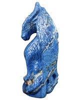 Vente en gros Lapis Lazuli Crystal Dragon Sculpture Gemstone 5.1 Crystal Healing Decor, Logo personnalisé et tailles
