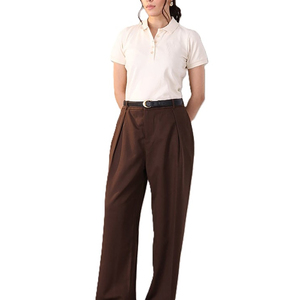 Polo pour femme de qualité supérieure, nouveau modèle tendance, logo personnalisé, tissu respirant, vêtements de sport pour femme - Product Image 4