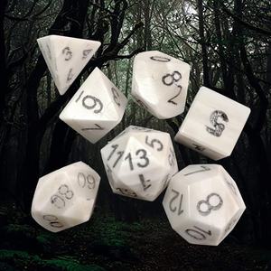 Handmade Bone <b>Dice</b> <b>Set</b> Geometric Custom Shape for Table and outdoor Dnd Games 100% Handmade Work at Wholesale Price - Product Image 4
