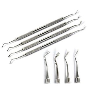เครื่องมือทำความสะอาดฟันแบบสองด้าน ด้ามจับกลวง ยี่ห้อ Dental Lucas Curette ผลิตจากสแตนเลสสตีล ได้รับการรับรองมาตรฐาน ISO - Product Image 1