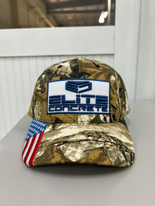 Gorra de Béisbol de Poliéster Estructurada con Parche de Bordado Personalizado de Camuflaje, Hecha en Fábrica en Vietnam, Estilo Clásico Juvenil para Uso en Exteriores - Product Image 1