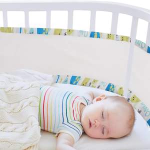 Protector de Cuna Transpirable para Bebé East Coast Corp, Forro de Malla de Algodón para Cuna, Protector de Seguridad Infantil para Cuna, Certificado CPC, Personalizado - Product Image 4