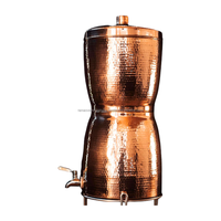 Fontaine à eau en cuivre pur de qualité supérieure, design martelé à la main, écologique, de luxe, en cuivre antique, au meilleur prix