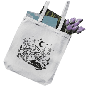 Sac fourre-tout imprimé 100 % coton avec soufflet, sac de courses réutilisable naturel, impression de logo personnalisé, sacs promotionnels en gros, cadeaux OEM - Product Image 5