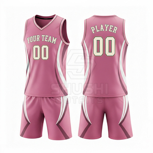 Ensemble de sport d'équipe de haute qualité, neuf, pour adultes, en matériau durable et respirant, très vendu, uniforme de basket-ball - Product Image 4