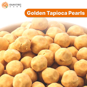 Gold tapioca pearls For Beverage Shop <b>Bubble</b> <b>Tea</b> <b>Ingredients</b> Iced <b>Tea</b> Multiple Flavors Made In Taiwan Chewy Versatile Topping - Product Image 2