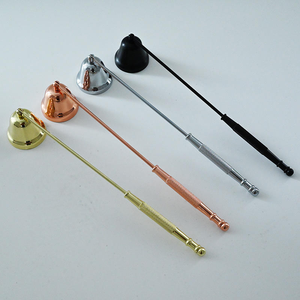 ที่ดับเทียนสแตนเลส 4 สี พร้อมด้ามจับยาว อุปกรณ์เสริมโลหะ ที่ดับไส้เทียน ของตกแต่งบ้าน ของขวัญ - Product Image 2