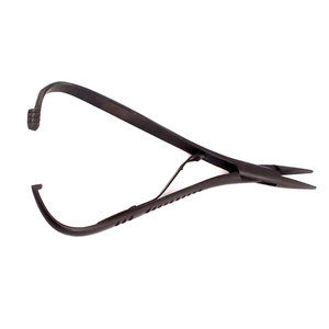 Professional Mathieu Needle Holder Surgical Instrument with Ratchet Handle for Precision Suturing and <b>Tissue</b> Closure - Product Image 1