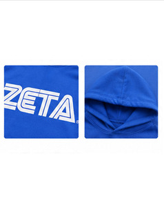 เสื้อฮู้ดผ้าฝ้ายฟลีซสีน้ำเงินสำหรับผู้หญิง Zeta Phi Beta Sorority ปักโลโก้ด้านหน้า แห้งเร็ว ผ้า 200 กรัม ทรงปกติ - Product Image 4