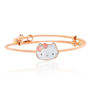Pulseras de Cadena de Oro de 18k Certificadas por SGL para Niños, Brazaletes Religiosos Personalizados para Niños, Diamantes CZ Brillantes Redondos, Fabricante al por Mayor - Product Image 4