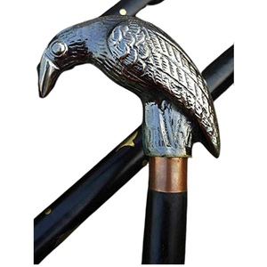 Bastón Decorativo con Cabeza de Águila Hecho en India, Bastón de Aleación Metálica, Bastón de Moda Vintage para Disfraces, Precio al por Mayor - Product Image 6