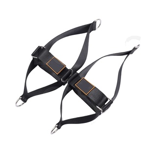 Logo personnalisé Gym Machine Attachement de sécurité Sangles de pied Gants Antidérapant Magique Bande Fermeture 50pcs Unisexe Fitness Câble - Product Image 1