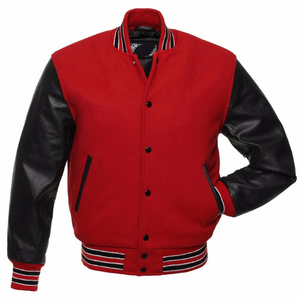 Veste universitaire en laine de haute qualité avec logo personnalisé pour hommes, vente en gros - Product Image 6