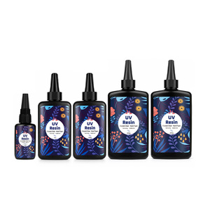 Resina UV Transparente de Alta Calidad de 250g, Resina UV No Tóxica de Curado Rápido para Principiantes, para Joyería Hecha a Mano - Product Image 1