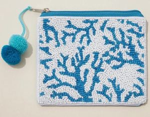 Handmade Embroidered Cotton <b>Coin</b> <b>Purse</b> With Colorful Party Text Zipper Closure Unisex Creative Style - Product Image 6
