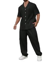 Chemise décontractée respirante pour homme en toile de 240 grammes 100 % coton, motif uni, impression numérique et séchage rapide