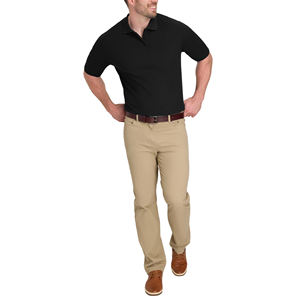 Camisas Polo para Hombre, Manga Corta, Ligeras, Corte Holgado, Estilo Casual de Negocios, Transpirables, de Secado Rápido, Tela de Algodón - Product Image 5