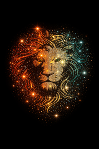 Camiseta Negra Oversize para Hombre, Estilo Veraniego con Estampado de León con Pedrería, Algodón, Estilo Urbano, Corte Holgado, Logotipo Personalizado, Último Diseño - Product Image 6