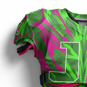 Custom Made American Football Uniform Professional Fit Tackle Twill Embroidery Team Jersey Breathable <b>Game</b> Day Apparel - Product Image 5