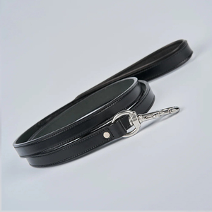 2026 Top Selling High Quality Wholesale Luxury Adjustable And Secure Buckle Custom Design Leather Dog Leash - Product Image 1