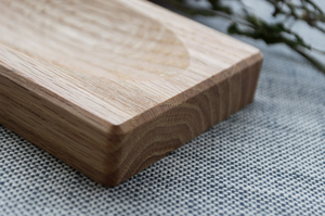 ที่วางสบู่ไม้ธรรมชาติสำหรับห้องน้ำและห้องครัว |   ถาดวางสบู่ไม้ไผ่แบบยั่งยืนพร้อมดีไซน์ระบายน้ำ - Product Image 5