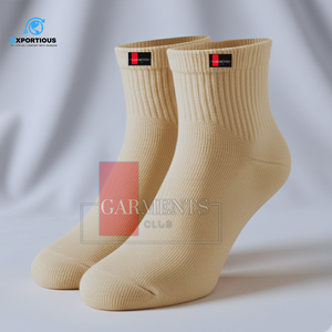 <b>Men</b> Ankle <b>Socks</b> Cotton Breathable Custom Logo Stretch Casual Crew Length Short <b>Socks</b> - Product Image 1