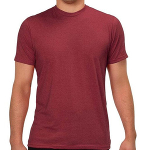 เสื้อยืดผู้ชายแบบผสมผสานสามเนื้อผ้า Triblend 50/50 Bella Canvas ผ้าฝ้าย 52% โพลีเอสเตอร์ 48% เสื้อยืดเจอร์ซีย์ - Product Image 4