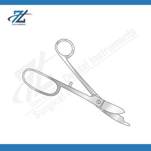 กรรไกรตัดเฝือก 240 มม. สแตนเลสสตีล สำหรับศัลยกรรมกระดูกและข้อ ยี่ห้อ Guys Plaster Shears ผลิตในปากีสถาน - Product Image 5