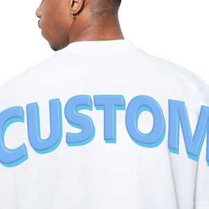 T-shirt Homme Slim Fit à Col Rond et Manches Courtes, 100% Coton Jersey Lourd, Impression Numérique Personnalisée avec Logo et Motif Animalier - Product Image 4