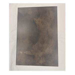 Heat Treated Stainless Steel Sheet Burnt Effect Metal <b>Plate</b> Decorative Industrial Panel Custom <b>Surface</b> Finish OEM - Product Image 2