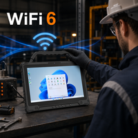 Tablet PC Industrial Resistente de 14 Pulgadas con Windows, Procesador Ultra 5/7, 16/32 GB de RAM, Puerto RS232 de 1000 Nits para Despliegue en Campo Difícil
