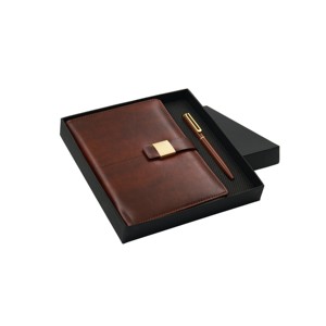 Sets de regalo de cuaderno ejecutivo y bolígrafo, regalos corporativos, artículos de papelería de oficina, sets de diario, regalos para empleados, clientes, profesores, estudiantes, caja de regalo - Product Image 5
