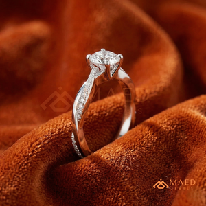 925 Sterling Silver Marquise Cut Engagement <b>Ring</b> Women Pave Band American Diamond <b>CZ</b> Wedding <b>Ring</b> Elegant Fine Jewelry - Product Image 2